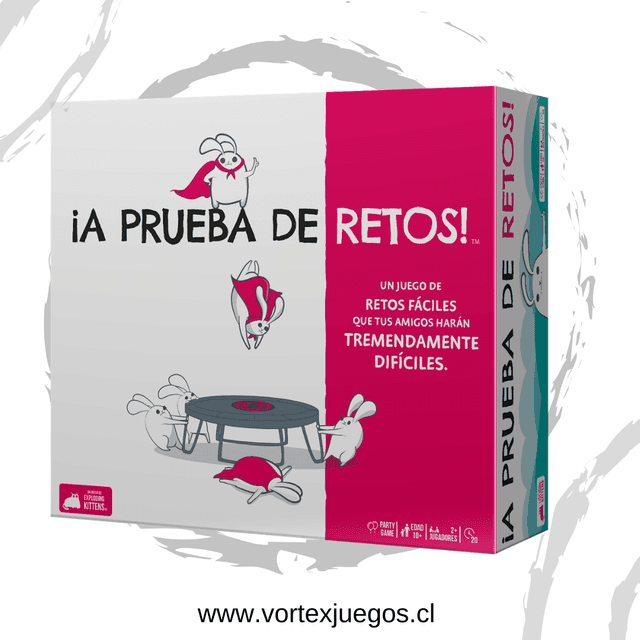 Portada de ¡A Prueba de Retos!