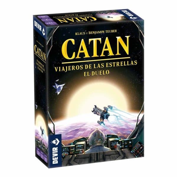 Portada de Catan Viajeros de las Estrellas: El Duelo