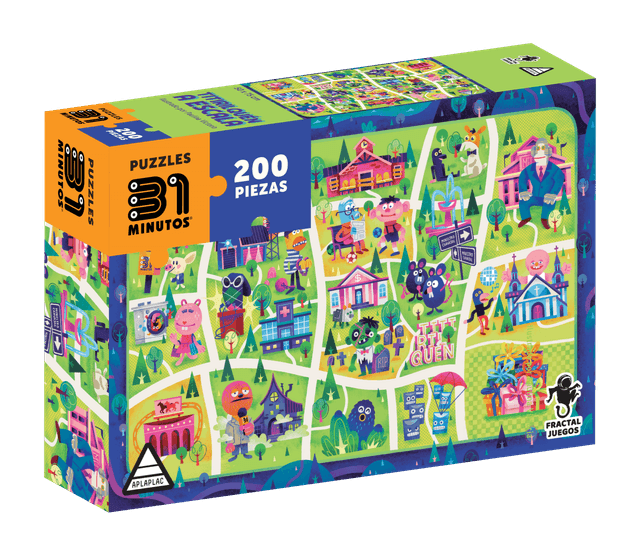 Portada de PUZZLE TITIRILQUÉN A ESCALA (200 pcs)