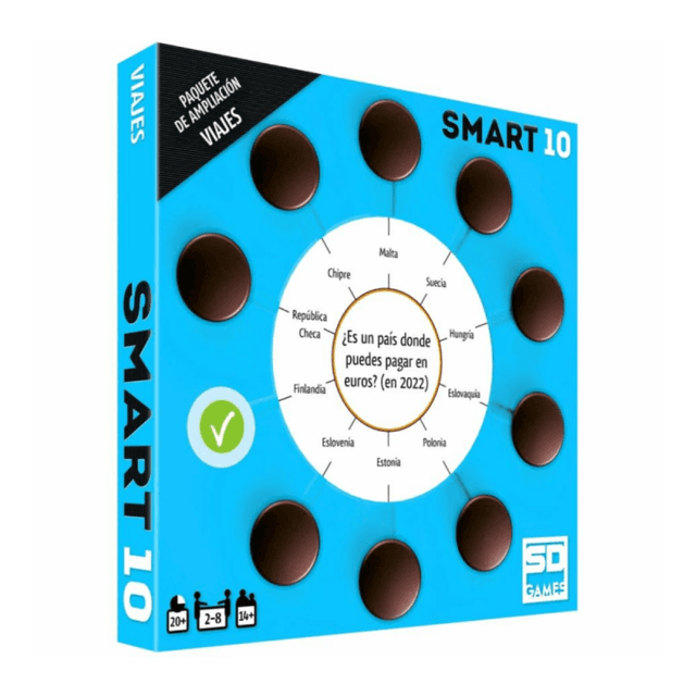 Portada de Smart 10 Viajes Paquete De Ampliacion Expansion 8435450254574