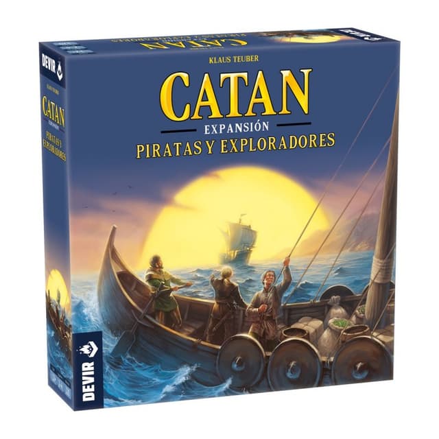 Portada de Catan Piratas Y Exploradores Expansion 8436017221190