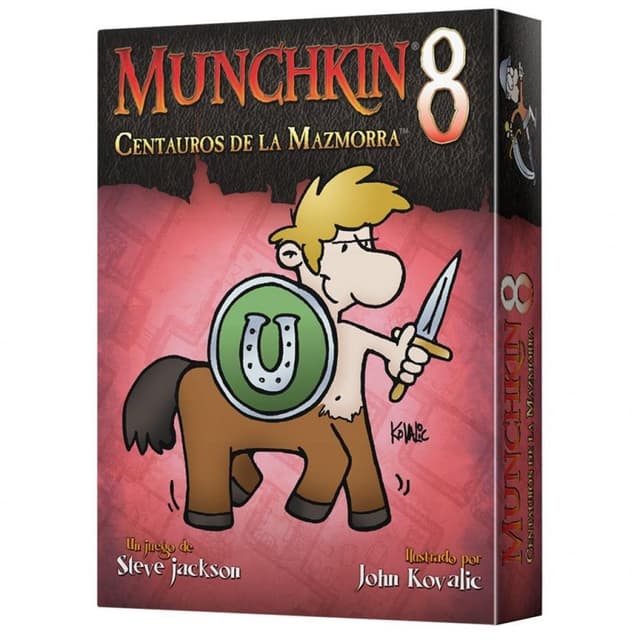 Portada de Munchkin 8 Centauros De La Mazmorra Expansion 8435407639652