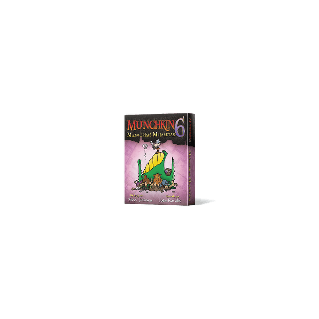 Portada de Munchkin 6 Mazmorras Majaretas Expansion 8435407639638