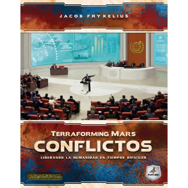 Portada de Terraforming Mars Conflictos Expansion 8436578810727