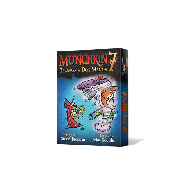 Portada de Munchkin 7 Trampas A Dos Manos Expansion 8435407639645
