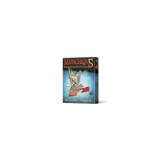 Portada de Munchkin 5 Exploradores Explotadores Expansion 8435407639621