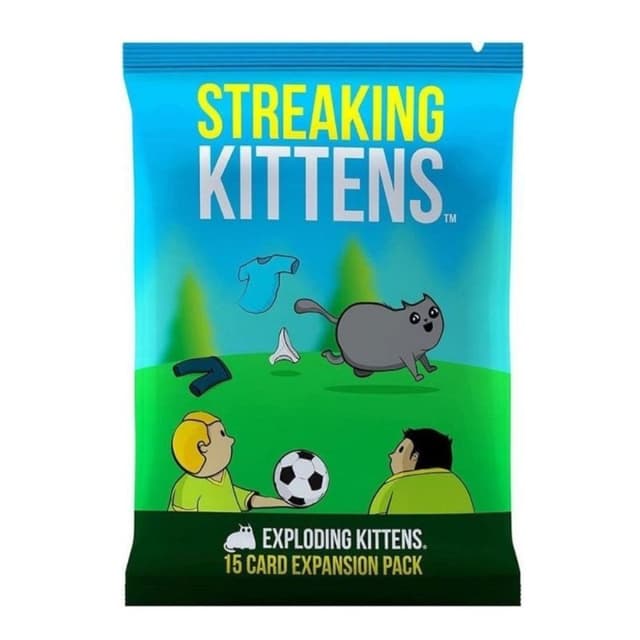 Portada de Exploding Kittens Streaking Kittens 810083041070