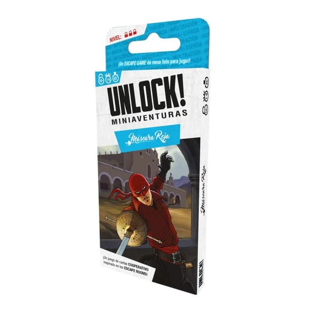 Portada de Unlock Miniaventuras Mascara Roja 3558380122296