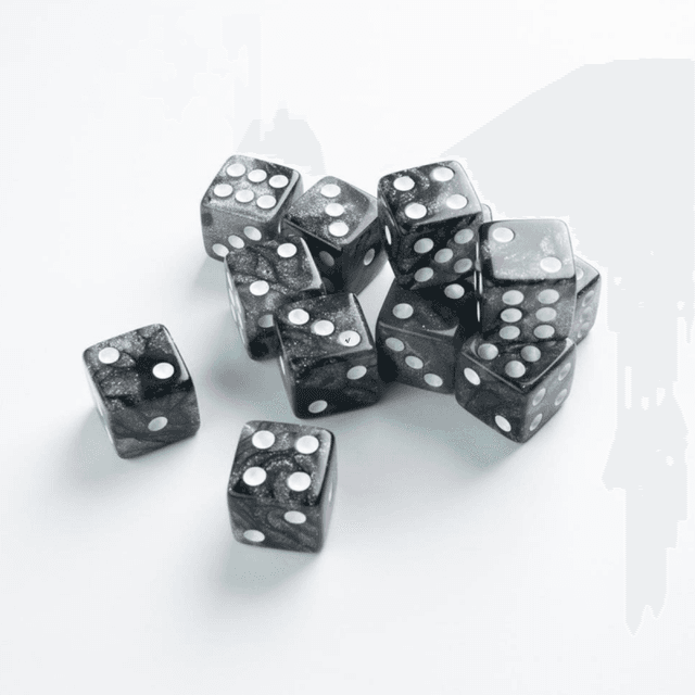 Portada de Gg Moon D6 Dice Set 16 Mm 12 Pcs