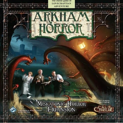 Portada de ARKHAM HORROR : EL HORROR DE MISKATONIC
