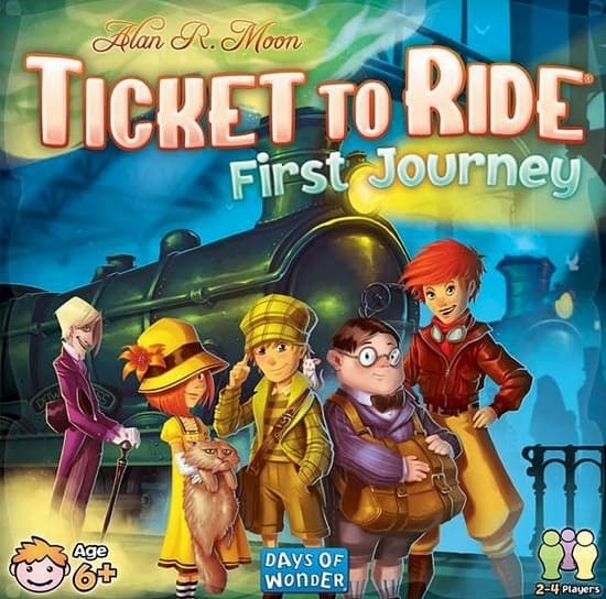 Portada de TICKET TO RIDE 1ER VIAJE