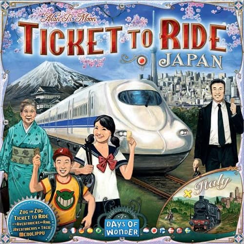 Portada de TICKET TO RIDE JAPON/ITA