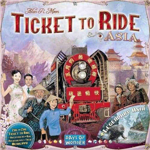 Portada de TICKET TO RIDE ASIA (exp)