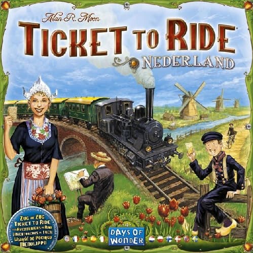 Portada de TICKET TO RIDE NETHERLAND (exp)