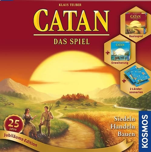 Portada de Catan: 25 aniversario