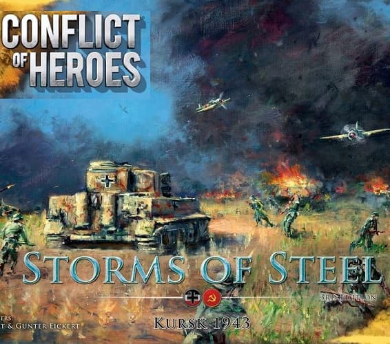 Portada de CONFLICT OF HEROES : Tormentas de Acero, Kursk 1943
