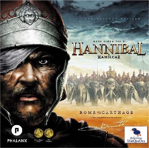Portada de HANNIBAL & HAMILCAR ROMA VS CARTAGO EDICION 20 ANIVERSARIO