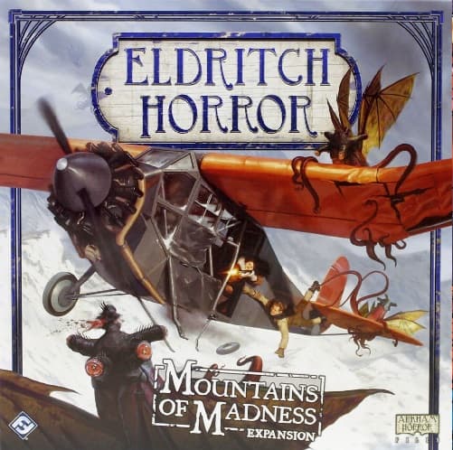 Portada de ELDRITCH HORROR : MONTAÑAS DE LA LOCURA