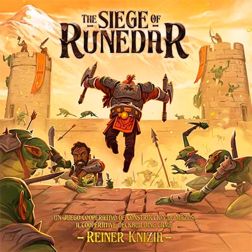 Portada de THE SIEGE OF RUNEGAR