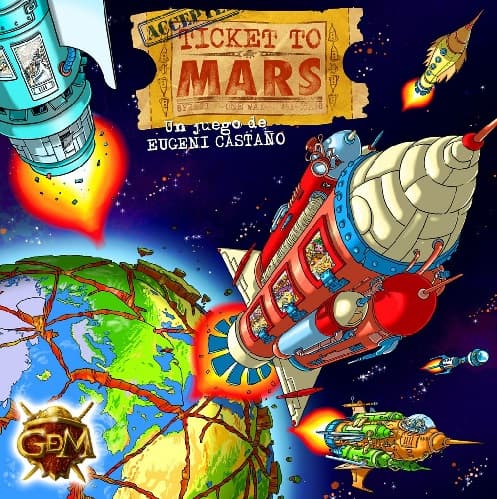 Portada de TICKET TO MARS