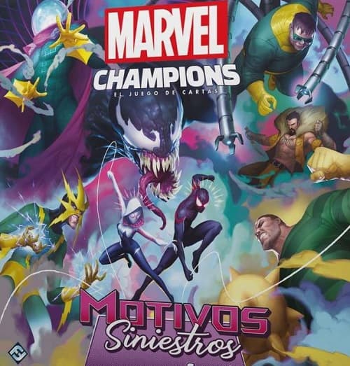 Portada de MOTIVOS SINIESTROS : Marvel Champions