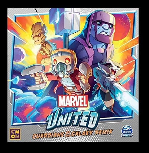 Portada de Marvel United - Guardianes de la Galaxia Remix