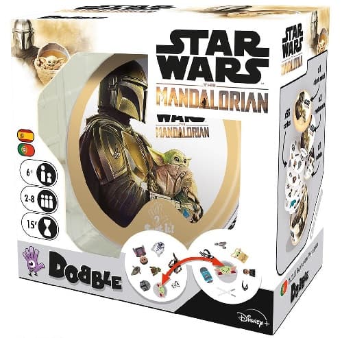 Portada de Dobble Mandalorian