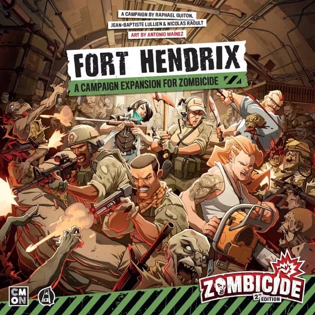 Portada de ZOMBICIDE 2da Ed. FORT HENDRIX