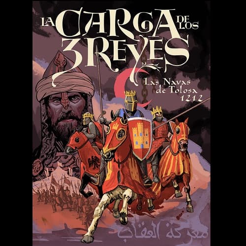 Portada de LA CARGA DE LOS 3 REYES