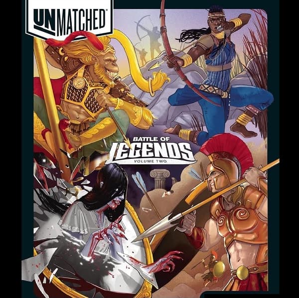 Portada de UNMATCHED BATTLE OF LEGENDS vol2