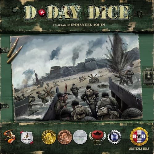 Portada de D-DAY DICE + EXPANSION CAMINO AL INFIERNO
