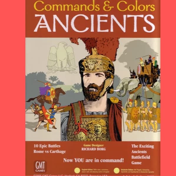 Portada de command and color : Edad Antigua