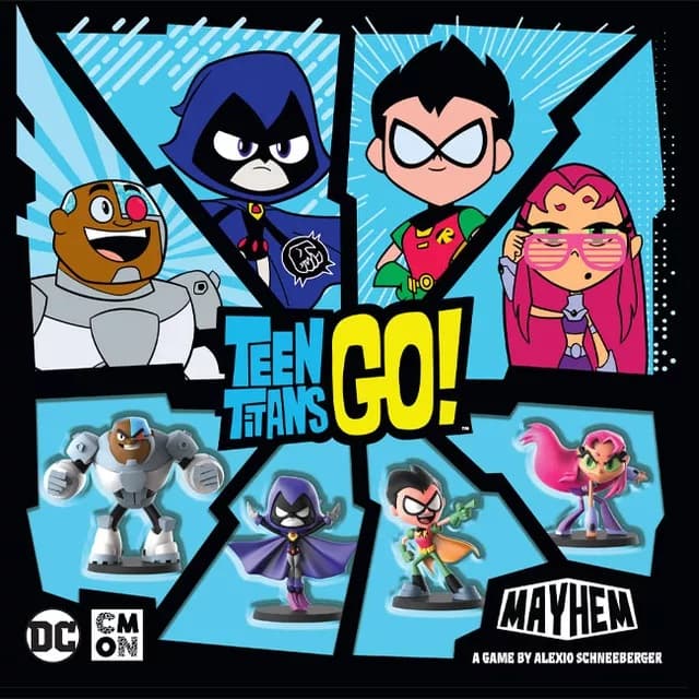 Portada de Teen Titans Mayhem