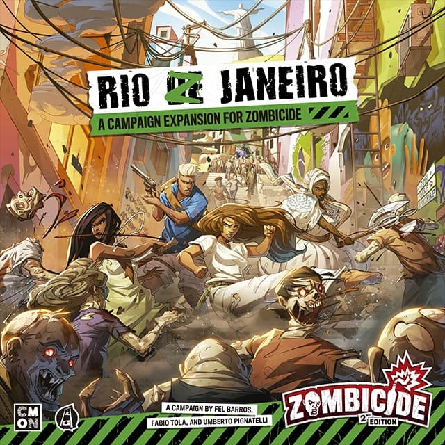 Portada de Zombicide 2nd Ed. Rio Z de Janeiro
