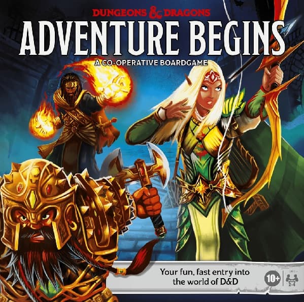 Portada de Dungeon & Dragons : Comienza la aventura