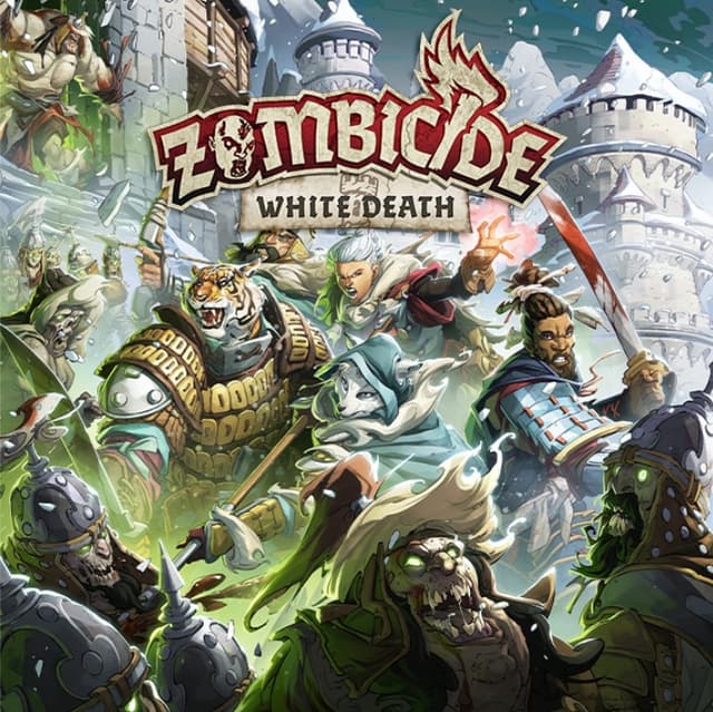 Portada de ZOMBICIDE WHITE DEATH ( black plague)