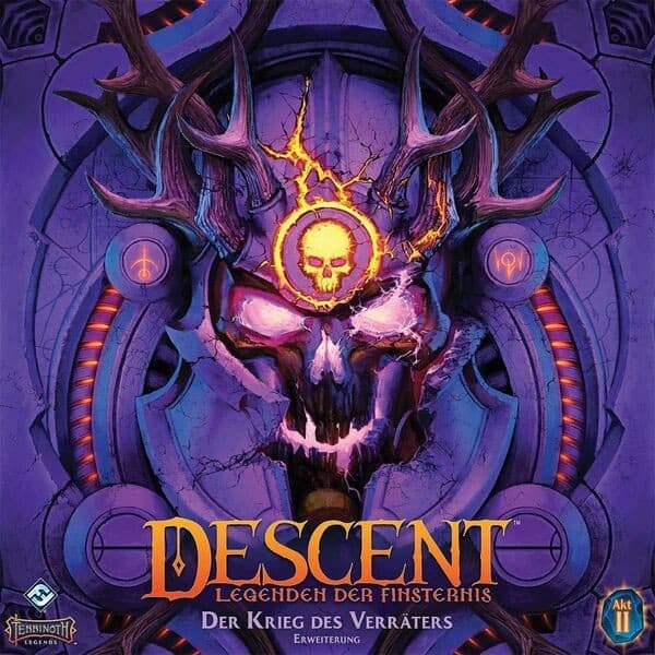 Portada de Descent Leyendas de las Tinieblas: La Guerra del Traidor (ABONO)