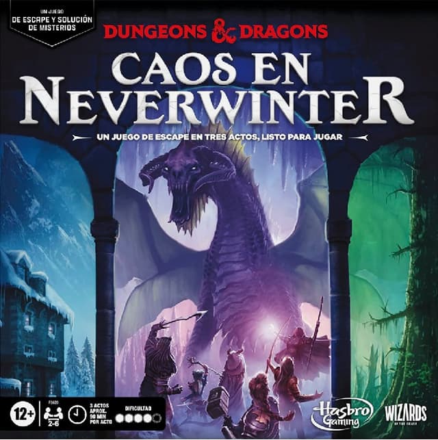 Portada de D&D Caos en Neverwinter