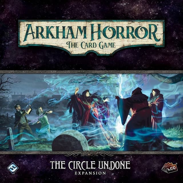 Portada de El circulo roto exp. campaña – Arkham Horror LCG