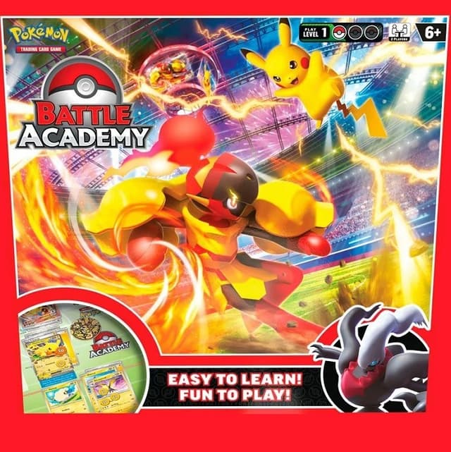 Portada de Pokemon academia de combate LCG 2024