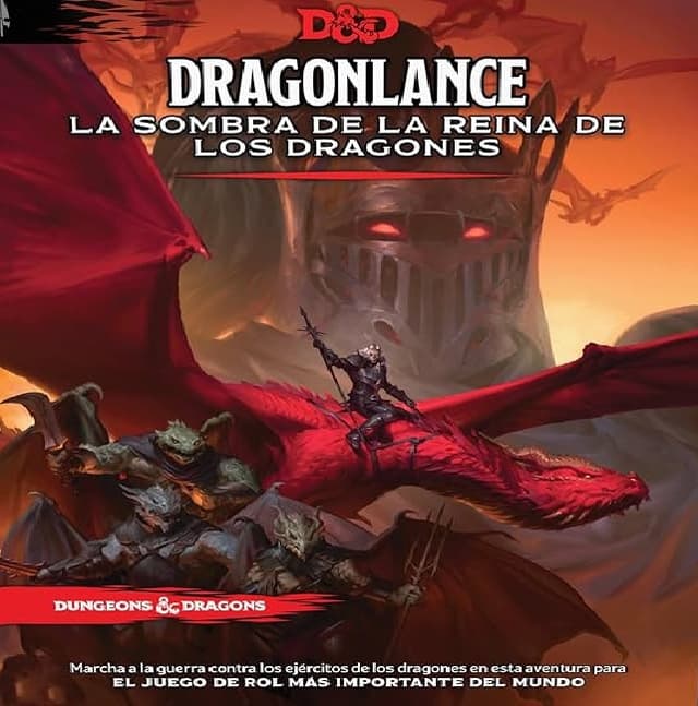 Portada de Dragonlance Shadow of the Dragon Queen