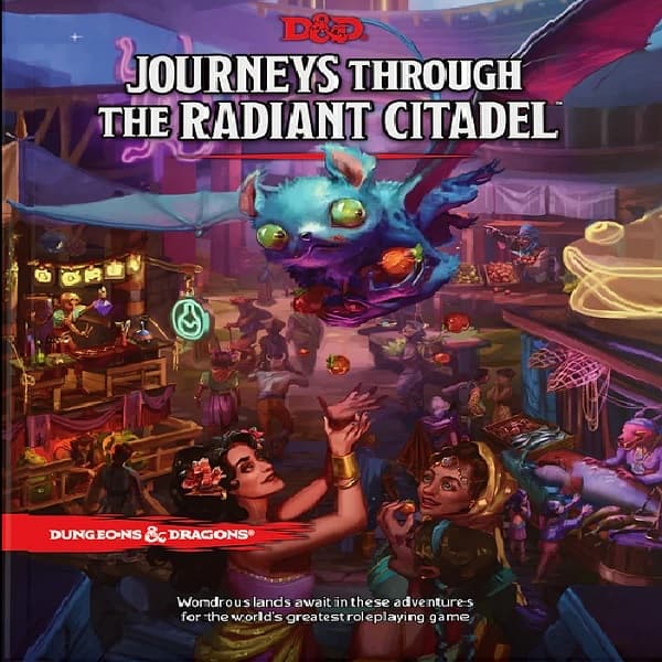 Portada de Journeys Through the Radiant Citadel – Dungeons and dragons