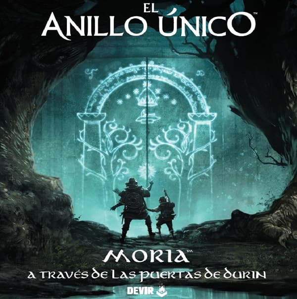 Portada de El Anillo único 2ª ed. – Moria: A través de las puertas de Durin