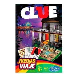 Portada de Clue - Juego de Viaje - Juego De Mesa - Hasbro / Diverti