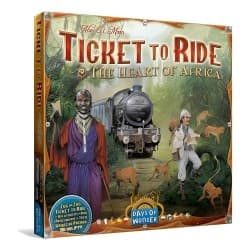 Portada de Ticket To Ride El Corazón De África