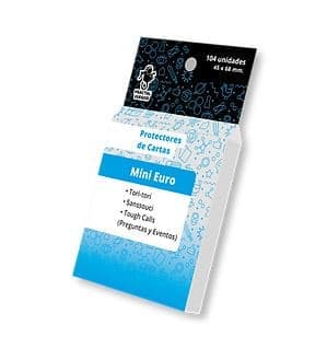 Portada de Protectores de cartas Mini Euro (45 x 68 mm) (104 unidades)