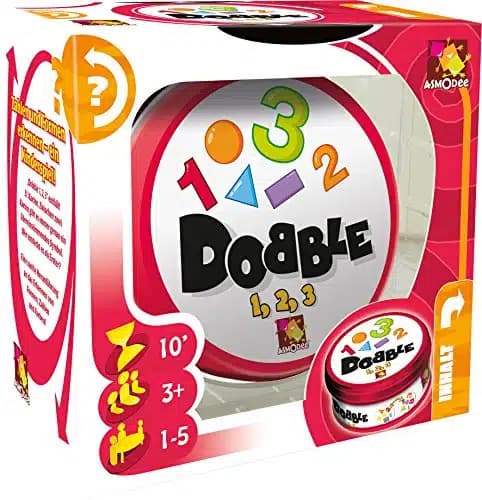 Portada de Dobble Formas y Números