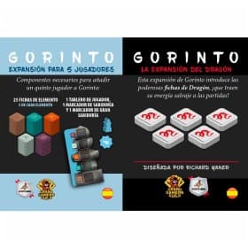Portada de Gorinto pack expansión 5 jugadores y Dragón