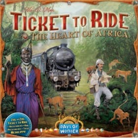 Portada de ¡Aventureros al Tren! El Corazón de África (Expansión)