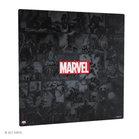 Portada de Tapete Marvel Champions - XL Marvel Negro